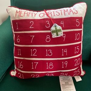 Throw Pillow Advent Calendar